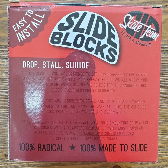 CIB Slide blocks custom bedazzled gold size medium - Picture 5 of 6